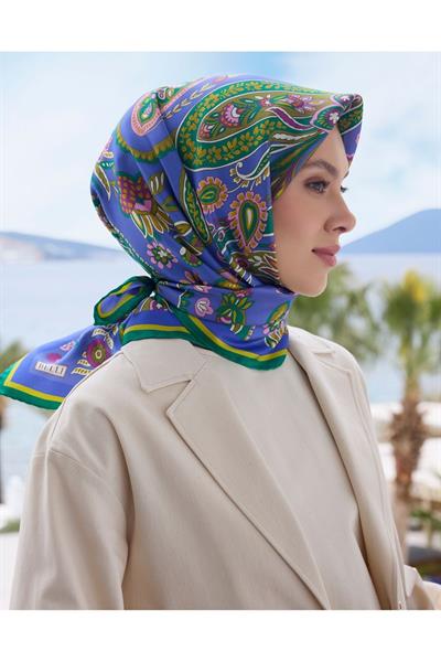 Belli %100 Twill İpek Eşarp 4111D 09