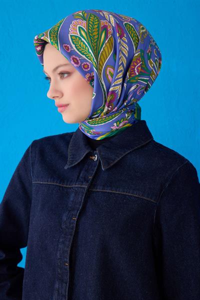 Belli %100 Twill İpek Eşarp 4111D 09
