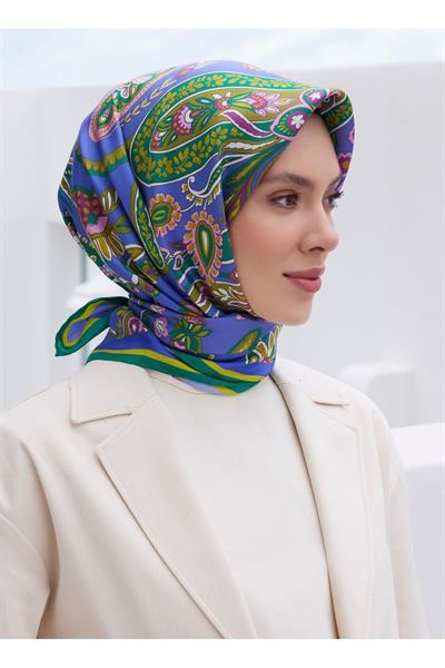 Belli %100 Twill İpek Eşarp 4111D 09