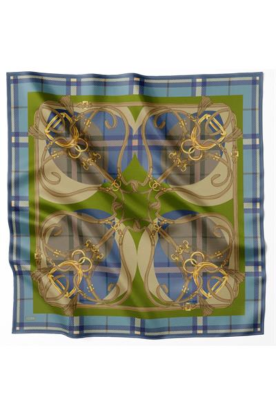 Belli % 100 Twill İpek Eşarp 4206D 52