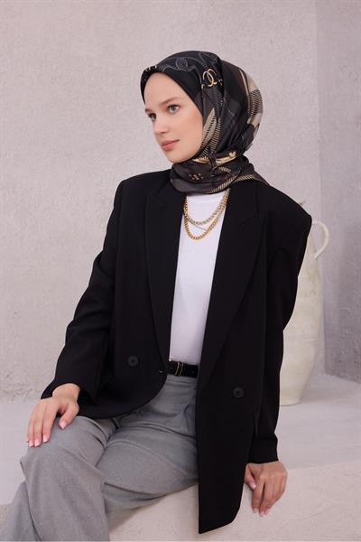 Belli % 100 Twill İpek Eşarp 4206D 83