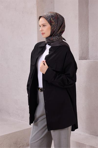Belli % 100 Twill İpek Eşarp 4207D 07