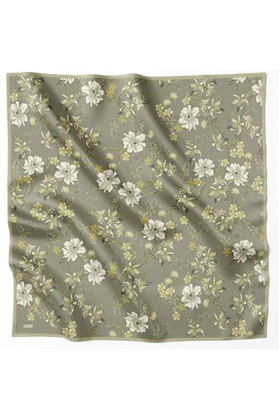 Belli % 100 Twill İpek Eşarp 4210D 87