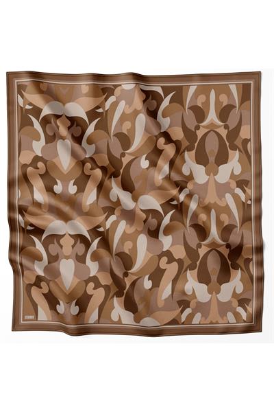 Belli % 100 Twill İpek Eşarp 4213D 87