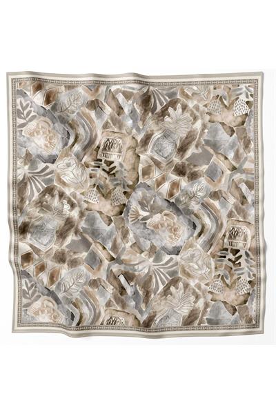 Belli % 100 Twill İpek Eşarp 4216D 84