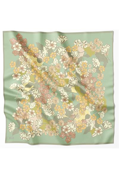 Belli % 100 Twill İpek Eşarp 4220D 58