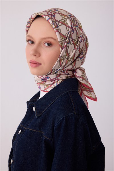 Belli 2026 Yaz Sezonu Twill İpek Eşarp 4328DTM 80