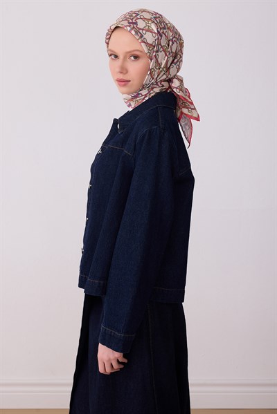 Belli 2026 Yaz Sezonu Twill İpek Eşarp 4328DTM 80