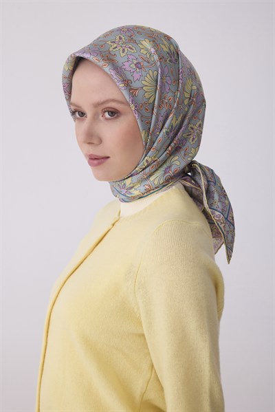 Belli 2026 Yaz Sezonu Twill İpek Eşarp 4314DTM 80