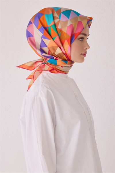 Belli Twill İpek Eşarp 20264046DTM 02