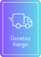 Tüm alışverişlerde ücretsiz kargo
