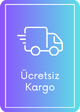 Tüm alışverişlerde ücretsiz kargo