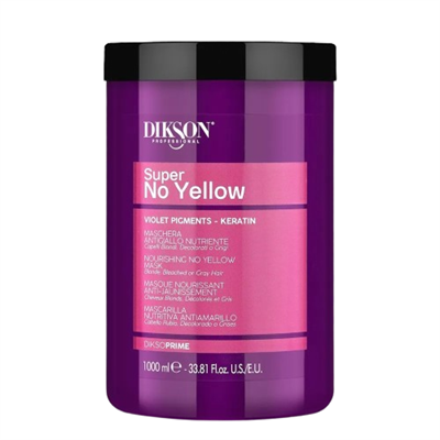 Dikso Prime Super No Yellow Açılmış ve Gri Saç Maskesi 1000 ML