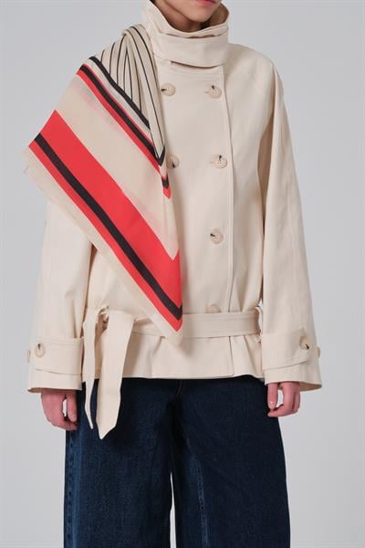 QOOQ BLOK BASKILI EŞARP