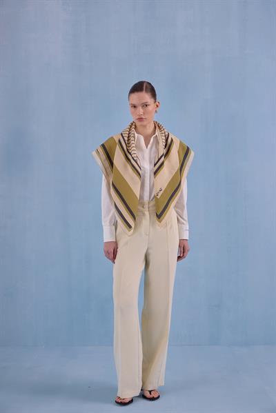 QOOQ BLOK BASKILI EŞARP