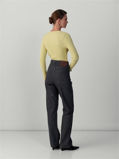 STRAIGHT JEN PANTOLON GRİ