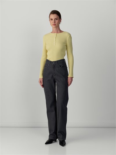STRAIGHT JEN PANTOLON GRİ