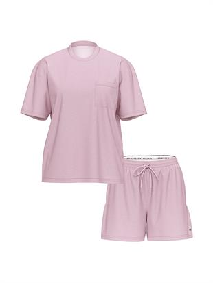 %100 Pamuk Kısa Pijama Takımı