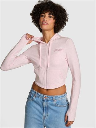 All-Day Pamuklu Fermuarlı Sweatshirt