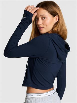 All-Day Pamuklu Fermuarlı Sweatshirt