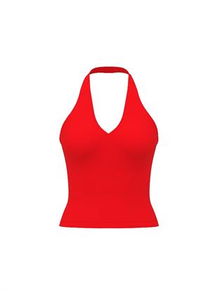 Base Esnek Halter Askılı Atlet