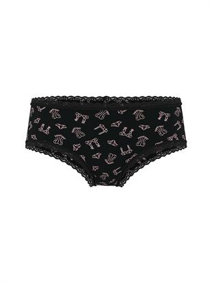 Beli Dantelli Pamuklu Cheeky Külot