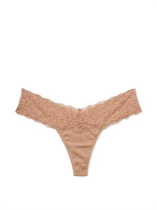 Beli Dantelli Pamuklu Tanga