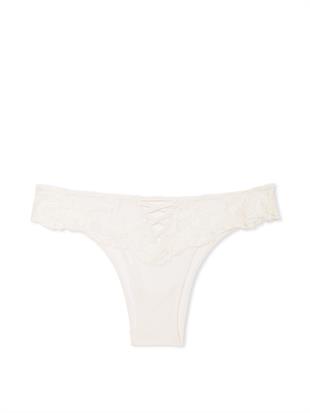 Boho Çiçek İşlemeli Brazilian Külot