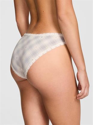 Dantel Detaylı Pamuklu Cheeky Külot