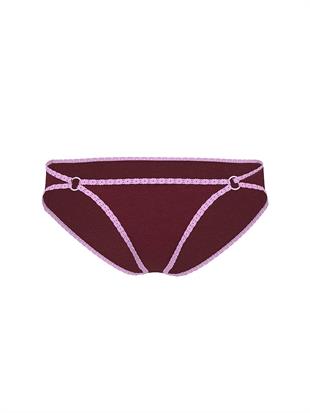Dantel Detaylı Pamuklu Cheeky Külot