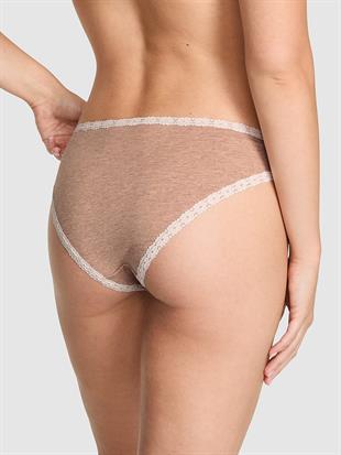 Dantel Detaylı Pamuklu Cheeky Külot