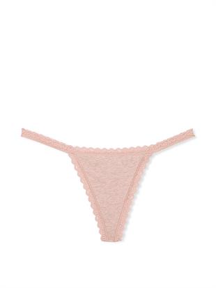 Dantel Detaylı V-String Külot