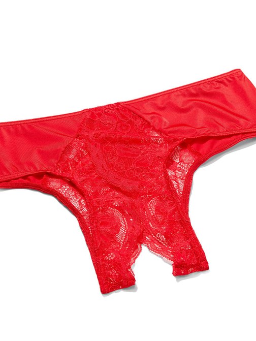 Dantelli Ağsız Cheeky Külot