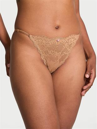 Dantelli Ayarlanabilir Askılı Bikini Külot