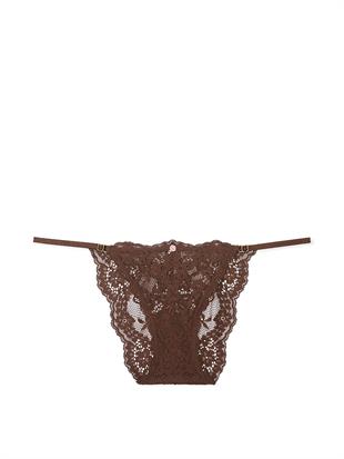 Dantelli Ayarlanabilir Askılı Bikini Külot
