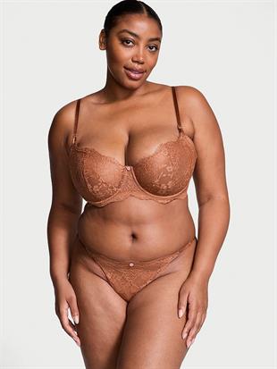 Dantelli Ayarlanabilir Askılı Bikini Külot