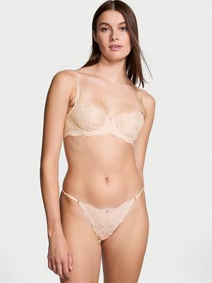 Dantelli Ayarlanabilir Askılı Bikini Külot