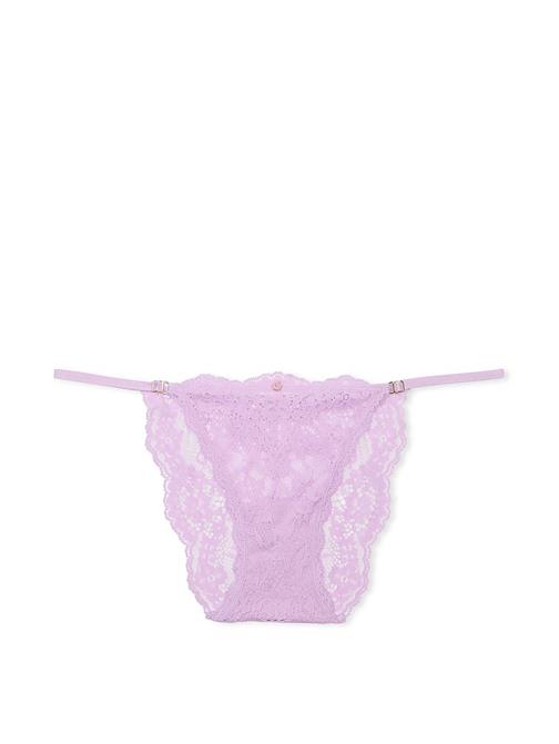 Dantelli Ayarlanabilir Askılı Bikini Külot