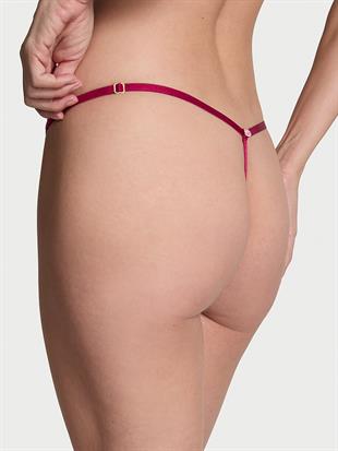 Dantelli Ayarlanabilir V-String Külot