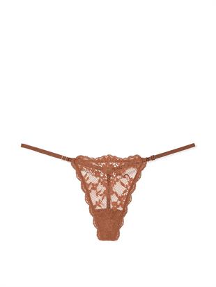 Dantelli Ayarlanabilir V-String Külot