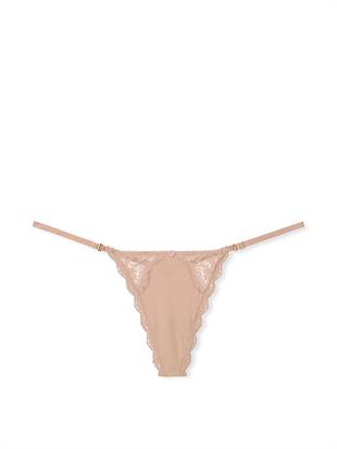 Dantelli Ayarlanabilir V-String Külot