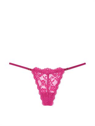 Dantelli Ayarlanabilir V-String Külot