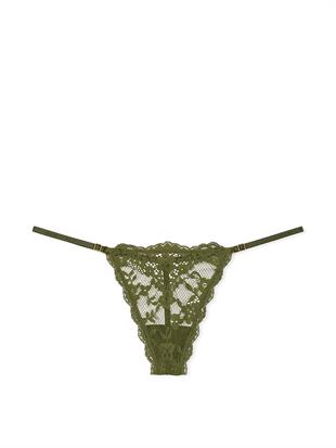 Dantelli Ayarlanabilir V-String Külot