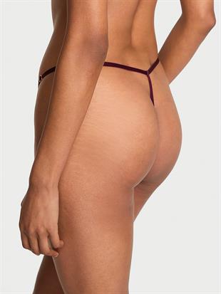 Dantelli Ayarlanabilir V-String Külot