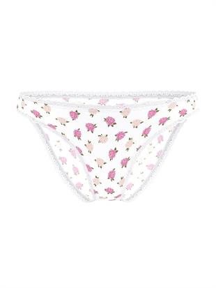 Dantelli Pamuklu Bikini Külot