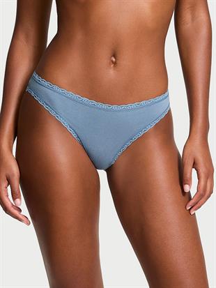 Dantelli Pamuklu Bikini Külot