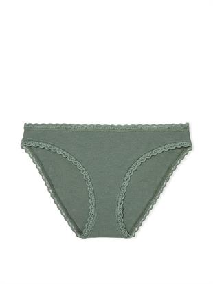 Dantelli Pamuklu Bikini Külot