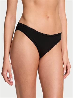 Dantelli Pamuklu Bikini Külot