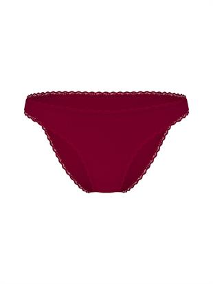 Dantelli Pamuklu Bikini Külot