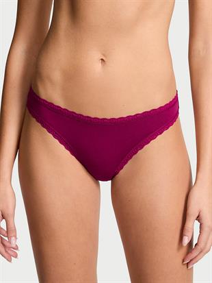 Dantelli Pamuklu Bikini Külot